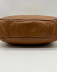 Michael Kors Brown Bedford Pebbled Leather Shoulder Bag