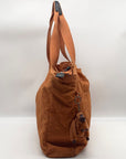 Kipling Burnt Orange Nylon Gorilla Tote Bag
