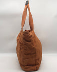 Kipling Burnt Orange Nylon Gorilla Tote Bag