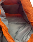 Kipling Burnt Orange Nylon Gorilla Tote Bag