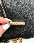 Tory Burch Black And Gold Crossbody Bag