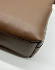 Nine West Brown Leather Crossbody Bag