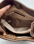 Nine West Brown Leather Crossbody Bag