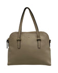 Kate Spade Grey Saffiano Leather Cedar Street Maise Satchel Bag