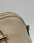 Kate Spade Grey Saffiano Leather Cedar Street Maise Satchel Bag