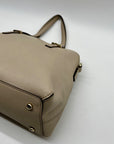 Kate Spade Grey Saffiano Leather Cedar Street Maise Satchel Bag
