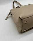 Kate Spade Grey Saffiano Leather Cedar Street Maise Satchel Bag