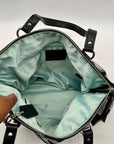 Coach Black & Grey Daisy Outline Signature Emma Tote Bag F23938