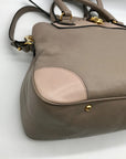 Marc Jacobs Gray Leather Manhattan Whitney Convertible Satchel Bag