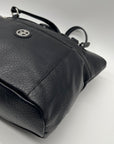 Giani Bernini Black FauxLeather Medium Shoulder Bag