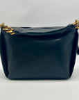 Nine West Gwynne Large Black Faux Leather Hobo