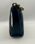 Nine West Gwynne Large Black Faux Leather Hobo