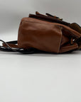 Patricia Nash Brown Leather Aberdeen Backpack