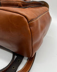 Patricia Nash Brown Leather Aberdeen Backpack