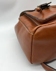 Patricia Nash Brown Leather Aberdeen Backpack