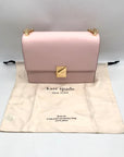 Kate Spade Pastry Pink Pebbled Leather Deco Shoulder Bag