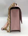 Kate Spade Pastry Pink Pebbled Leather Deco Shoulder Bag