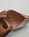 Kate Spade Blush Pink Duet Satin Sequin Crossbody Bag