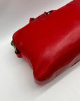 Latico Red Leather Crossbody Bag
