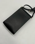 Kate Spade Black Saffiano Leather Phone Crossbody
