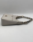 Dooney & Bourke Grey Lucca Leather Large Shoulder Bag