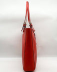 Michael Kors Red Saffiano Leather Tote Bag