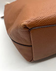 Kate Spade Brown Pebbled Leather Convertible Shoulder Bag