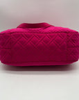 Vera Bradley Pink Fabric Quilted Shoulder Bag