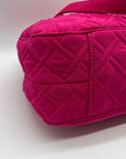 Vera Bradley Pink Fabric Quilted Shoulder Bag