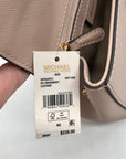 Michael Kors Soft Pink Saffiano Leather Ava Convertible Satchel