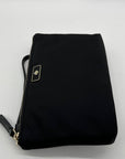 Kate Spade Black Nylon Double Zip Wristlet
