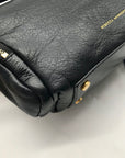 Rebecca Minkoff Black Pebbled Leather Crossbody Bag