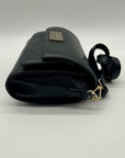 DKNY Black Leather Crossbody Bag