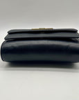 DKNY Black Leather Crossbody Bag