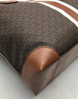 Michael Kors Brown Signature Coated Canvas Tote Bag