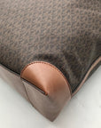 Michael Kors Brown Signature Coated Canvas Tote Bag