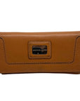 Michael Kors Luggage Brown Leather Wallet