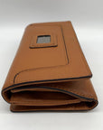 Michael Kors Luggage Brown Leather Wallet