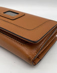 Michael Kors Luggage Brown Leather Wallet