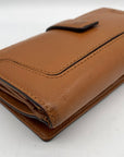 Michael Kors Luggage Brown Leather Wallet
