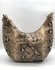 I.N.C. International Concepts Camel Snake Embossed Crossbody Bag