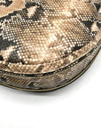 I.N.C. International Concepts Camel Snake Embossed Crossbody Bag
