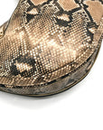 I.N.C. International Concepts Camel Snake Embossed Crossbody Bag