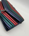 Ted Baker Multi Colored Pebbled Leather Crossbody
