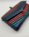 Ted Baker Multi Colored Pebbled Leather Crossbody