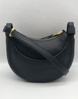 DKNY Black Crescent Barbara Crossbody Bag