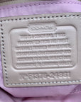 Coach Cream & Beige Monogram Nylon Legacy Weekend Crossbody 24861