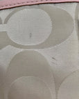 Coach Cream & Beige Monogram Nylon Legacy Weekend Crossbody 24861