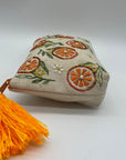 MMs Brands Beige & Orange Bag