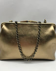 Patricia Nash Gold Frame Crossbody Clutch Bag
